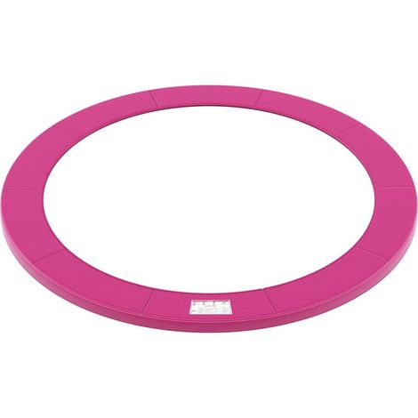 Coussin de sécurité de trampoline de remplacement rechange diamètre 366 cm résistant aux rayons uv anti-déchirure taille standard rose (1/4)