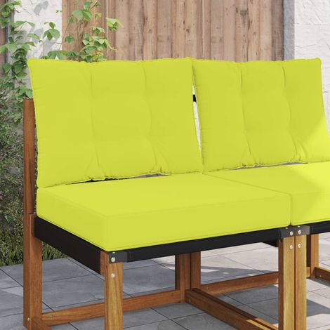 Sofakissen für draußen 2 pcs Grün Polyester (1/5)