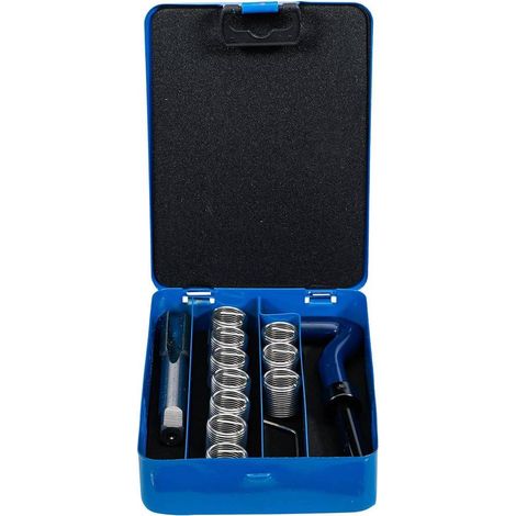 Kit de Réparation de Filets M16 x 1,5 mm - 12 pcs - Acier Résistant - Réparation Fiable et Durable - D-Work