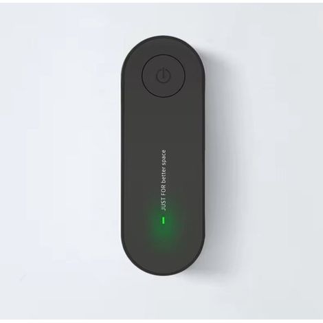 Mini purificatore d'aria portatile con ionizzatore per collegamento alla rete elettrica, purificatore d'aria, rimozione batteri, deodorante per ambienti, ionizzatore, accessorio per auto, ufficio, ner (1/5)