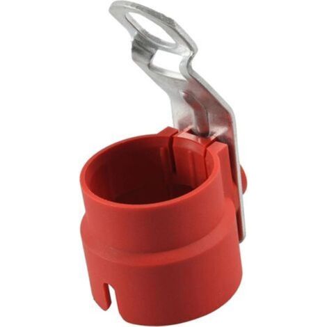 Support de Prise à 7 broches/13 Broches, Support de Prise de remorque en PVC pour Installation Facile et Durable de Remplacement de, Rouge