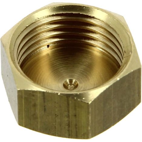 Watts – Bouchon laiton femelle 1/2 – Raccord à visser – Taraudage 1/2" (15x21) – Série standard