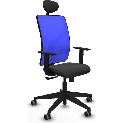 Bürostuhl piqueras y crespo Motilla blau Netzstoff (1/2)