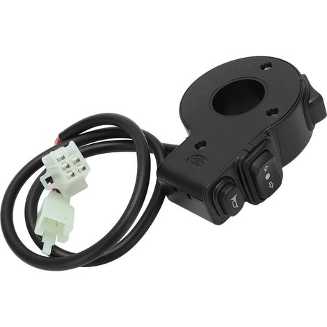 Interrupteur de Guidon Moto Universel 3-en-1 Compatible 22mm/0.87in pour Quad, Moto Sport, Cross et Route (1/5)