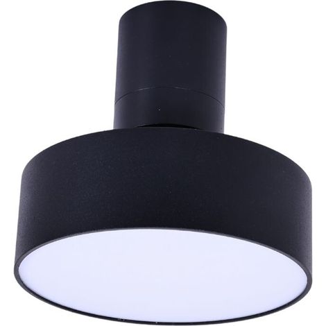 Faretto soffitto orientabile nero tondo Ø14 LED 16W (1/5)