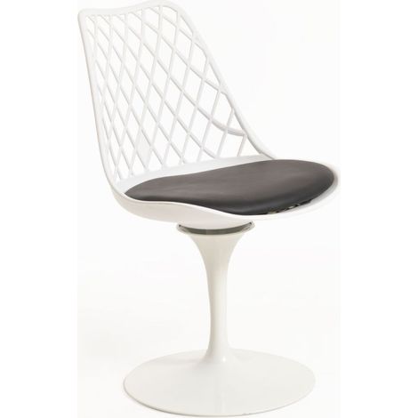 Sillas - Silla Podium Blanca - Negro (1/5)