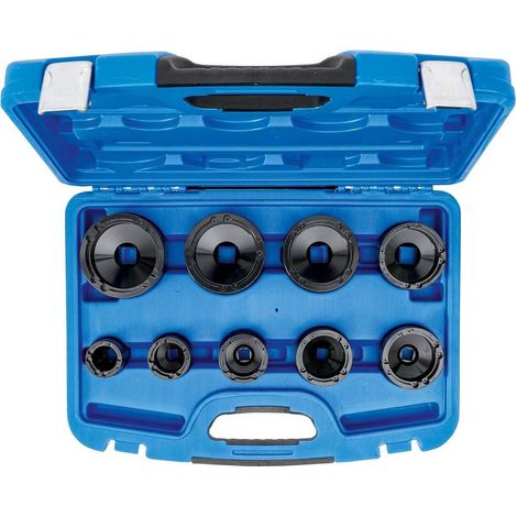 Jeu de Clés à Écrous Pivot Intérieur KM4-KM12 9 pcs - Acier Résistant - Précision et Durabilité - D-Work (1/5)