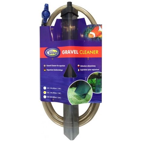 Nettoyeur de gravier moyen Aqua Nova GC-18