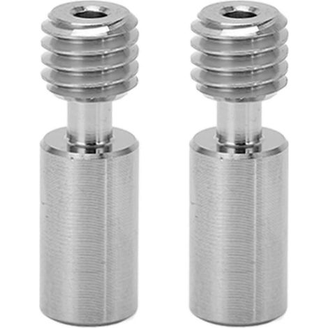 M6-Titanlegierungs-Thermorohr, 2 Stück, hitzebeständig, verzweigtes Design, für Ender 3 S1 3D-Drucker, Hochleistungs-Titankragen. (1/5)