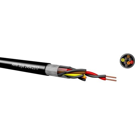 Kabeltronik LiYCY Câble de commande 16 x 0.09 mm² noir 097162809 Marchandise vendue au mètre Y047941