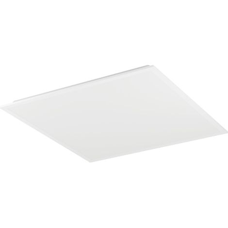 Plafoniera Moderna Moradillo-R Acciaio Bianco Plastica Led 33W 4200Lm Ip20