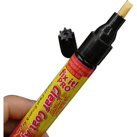 Stylo de retouche automobile Fix it Pro, stylo réparation rayures carrosserie, tube aluminium, emballage OPP (1/5)