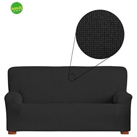Copridivano flexy Gemitex 4 posti nero