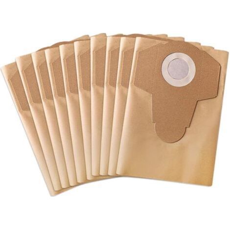 Sacs d'Aspirateur e Lidl - Lot de 10 Sacs de Rechange pour Modèles PNTS 1250, 1300 A1, B2, D3 (1/5)