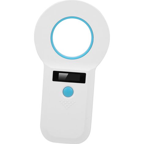 Lecteur de puces électroniques pour animaux, compatible RFID 34,2 kHz/125 kHz, rechargeable, prenant en charge EMID/FDX-B. (1/5)