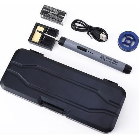 Fer à Souder - JOYFAN - Kit Complet - Température Réglable 300℃ à 450℃ - Rechargeable - Sans fil (1/4)