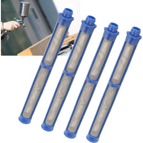 10er-Pack Hochleistungsfilter (100 Mesh) für Airless-Spritzpistolen – PC und Eisen (1/5)