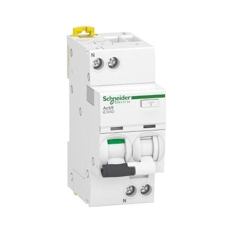 ACTI 9 32A 30mA 1-poliger Fehlerstromschutzschalter Typ C RCBO