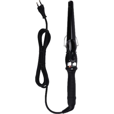 Fer à friser électrique, fer à friser conique, grand fer à friser en céramique émaillée, norme européenne 110-240 V, 32 g (1/5)