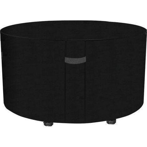 Housse de protection extérieure pour table de jardin , housse de protection pour mobilier de jardin , housse de protection ronde imperméable , diamètre 180 x 110 cm (1/5)