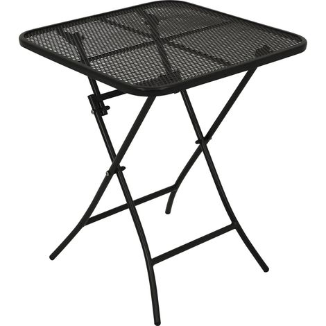 Klapptisch RIVO 60x60cm, Streckmetall eisengrau (1/5)