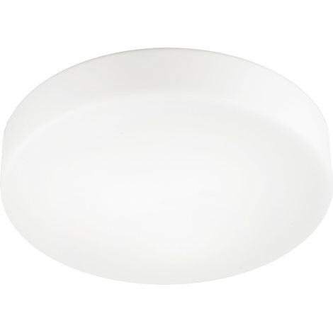 Binnie Applique Plafoniera Tonda Vetro Satinato E27 IP20 50cm - Rossini Group - Lampada di grandi dimensioni per interni