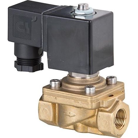 Electrovanne GSR à servocommande forcée type D 4322 1002 012 230V 50Hz pression 0-12 bar - raccord int 3/8"