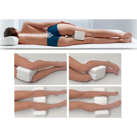 Cuscino Della Salute Bicomfort Per Gambe In Gomma Piuma Ortopedico Per Ridurre Dolore Tessuto Effetto Massaggiante, misura1 PezzocoloreLeg Pillow