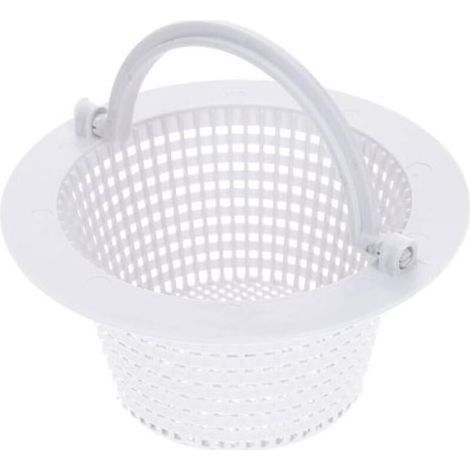 Panier de Skimmer Piscine 16cm I Panier de Rechange pour Skimmer Standard I Préfiltre de Piscine I avec poignée pour Un Retrait Facile I Résistant au Chlore (1/5)