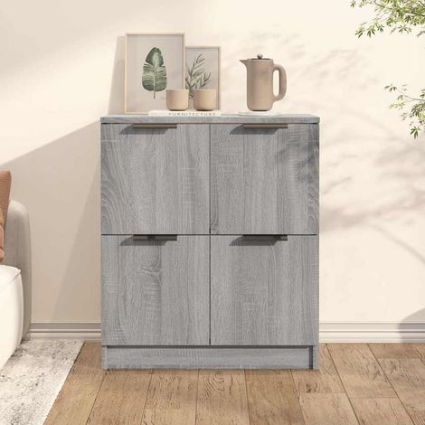 vidaXL Sideboard Grey Sonoma 60x30x70 cm Engineered Wood (1/5)
