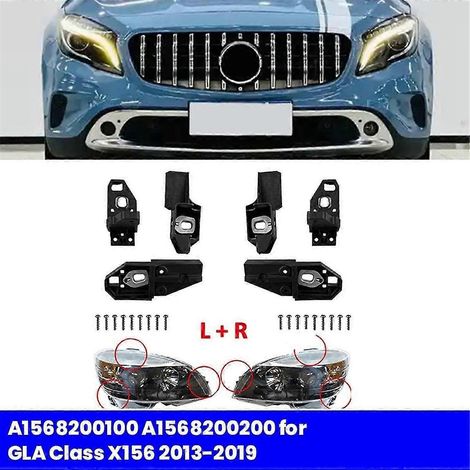 Reparatursätze für die Frontscheinwerferhalterung 1568200100 1568200200 für Mercedes-Benz GLA Klasse X156 2013-2019