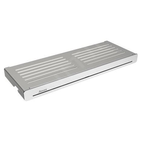 Ravak Slim - Tablette 28x10 cm, satin / chrome X07P577 (1/4)