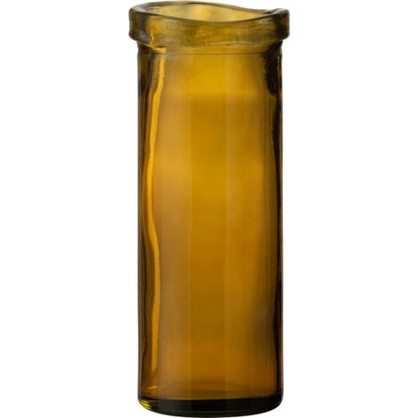 J-line - Vase Virginie verre ocre medium