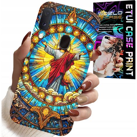 Custodia per Samsung Galaxy A40 - Gesù Cristianesimo Religione + Vetro (1/5)