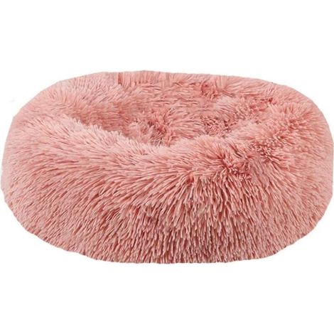 YMYNY Beruhigungskorb, Katzenbett, Haustierkorb für Katzen und kleine Hunde, Katzenbettkissen, Donut-Hundebett, passend für 40 cm (1 Stück), Bohnenpaste (1/4)