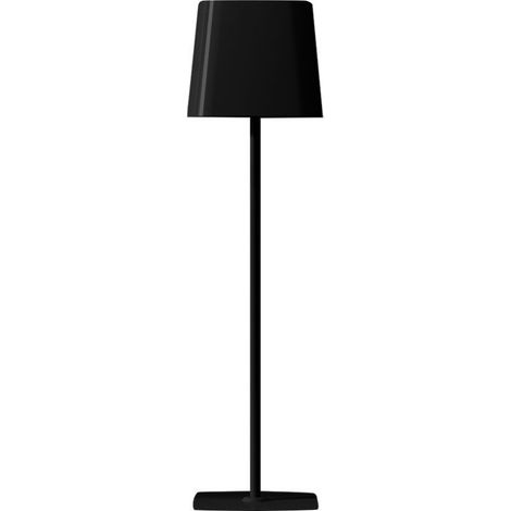 Lámpara LED magnética recargable V-TAC de 5 W, negra, regulable táctilmente, 3 en 1, IP65