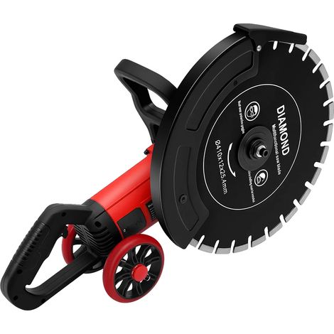 Scie à béton, moteur de 4000W, diamètre de lame de 410 mm, noir, UE (1/2)