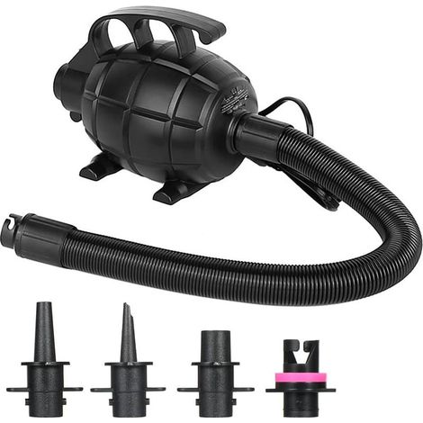 500-W-tragbare elektrische Luftpumpe – Schnellaufblasgerät für Luftmatratzen, Poolspielzeug, Luftmatratzen, Boote, Yogabälle und aufblasbare Gegenstände (1/4)