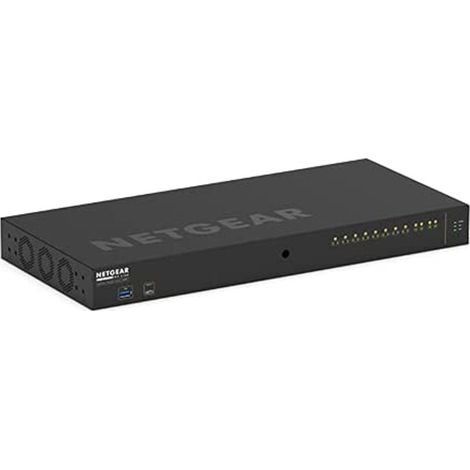 NETGEAR M4250-10G2XF-PoE+ Managed L2/L3 Gigabit Ethernet (10/100/1000) Power over Ethernet (PoE) 1U Schwarz (1/3)