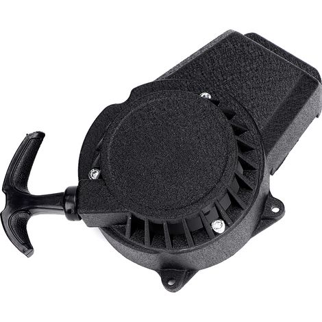 Tbest Anreißseil für T2 Dirt Bike Minimoto Motorrad Hochwertige Aluminiumlegierung Schwarz Langlebiges Motorstarter-Ersatzteil.