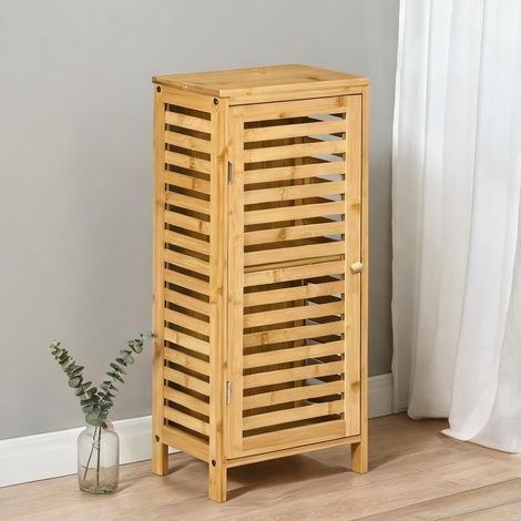 Armoire de rangement en bambou 30 x 19,9 x 70 cm (1/5)