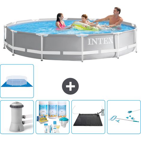 Intex Piscine Prism Frame Ronde - 366x76 cm - 6-pièces S21064 (1/5)