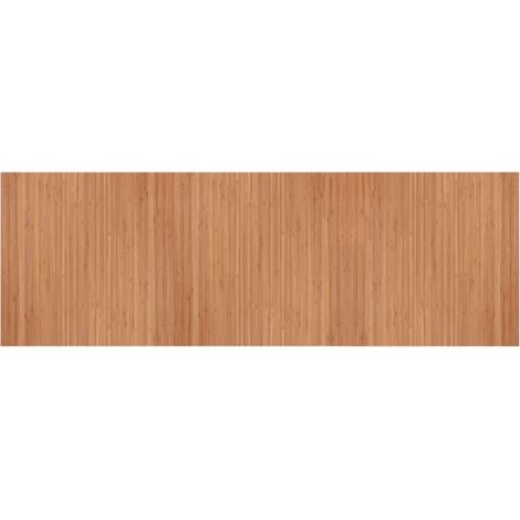 Tapis rectangulaire naturel 100x300 bambou (1/5)
