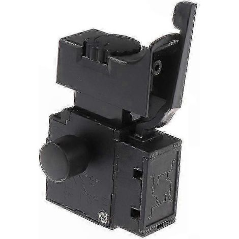Pièce de rechange pour interrupteur à gâchette de contrôle de vitesse de perceuse électrique noire 6A 250V 527 (1/5)