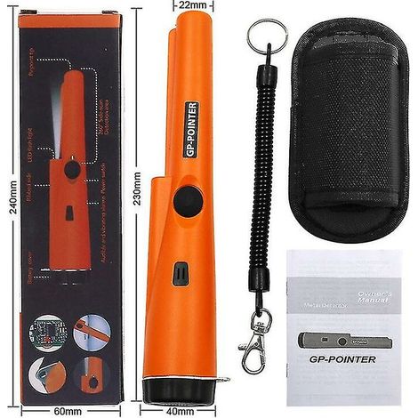 Garrett Pro-Pointer Pinpoint Détecteur de métaux Souterrain Pinpointer Pinpoint (bejoey) - Orange (1/3)