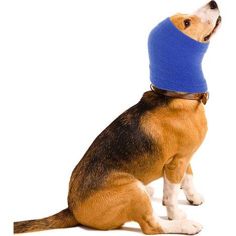 Hundeschal für Hals und Ohren, komfortable und beruhigende Lösung beim Waschen und Pflegen, geräuschdämpfendes Hundeaccessoire (1/5)