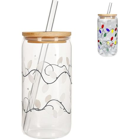 Tasse de Noël à Effet Magique  Mug À Café Décoratif  Tasse Isotherme Noël Pour Boissons Glacées,Pour Thé Jus Soda Bière Lait Cappuccino Camping (1/5)