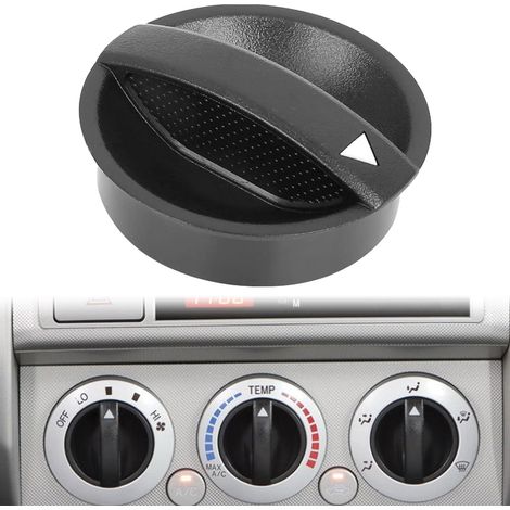 Manopola Controllo HVAC 3 pezzi, Ventola Riscaldatore Compatibile con Toyota Tacoma 2.7L 4.0L 2012-2015, Regolazione Temperatura e Flusso Aria, Modello 55900-04070/5590004070