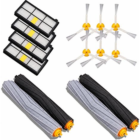 Accessoires pour aspirateur iRobot Roomba série 800/900, 14 pièces