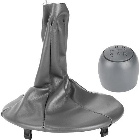 5 Vitesses Pommeau de Levier avec Soufflet Anti-Poussière 71775051 Compatible Fiat Panda 500 500C (1/5)